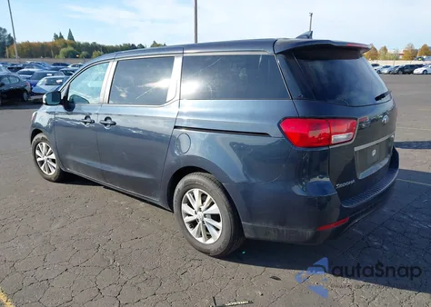 2017 Kia Sedona Lx z USA, uszkodzony, nr VIN KNDMB5C15H6230218